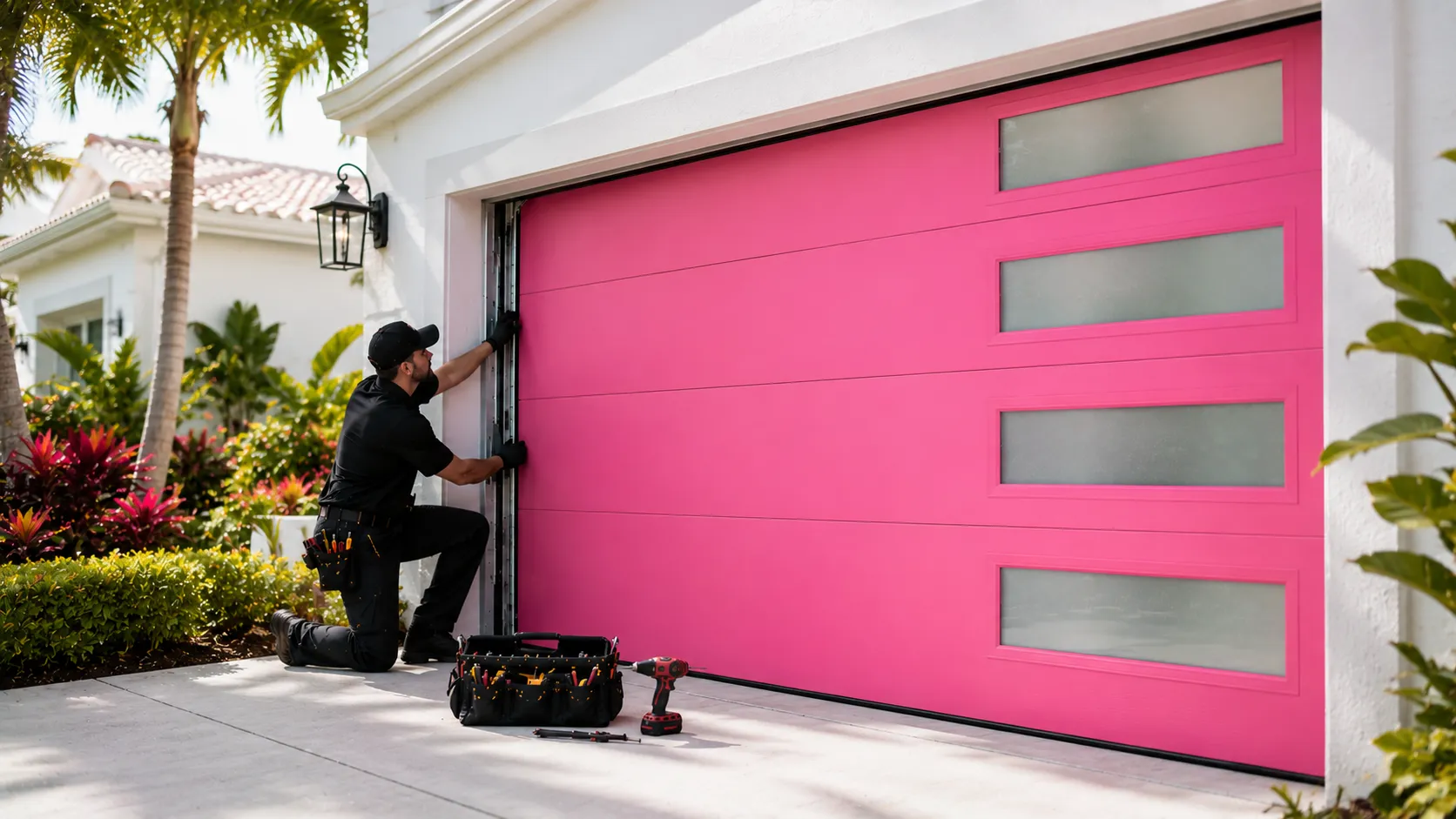 Tell us what’s wrong - Orlando garage door service