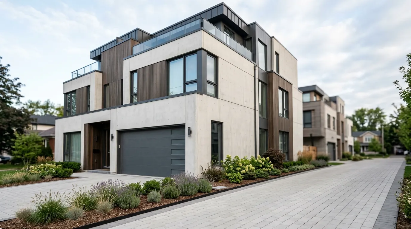 Residential garage doors