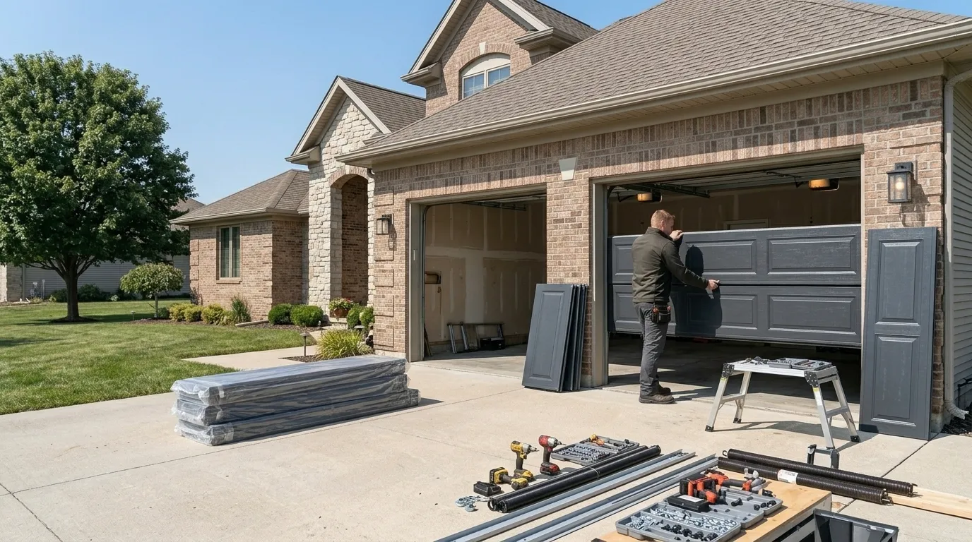 Commercial garage doors