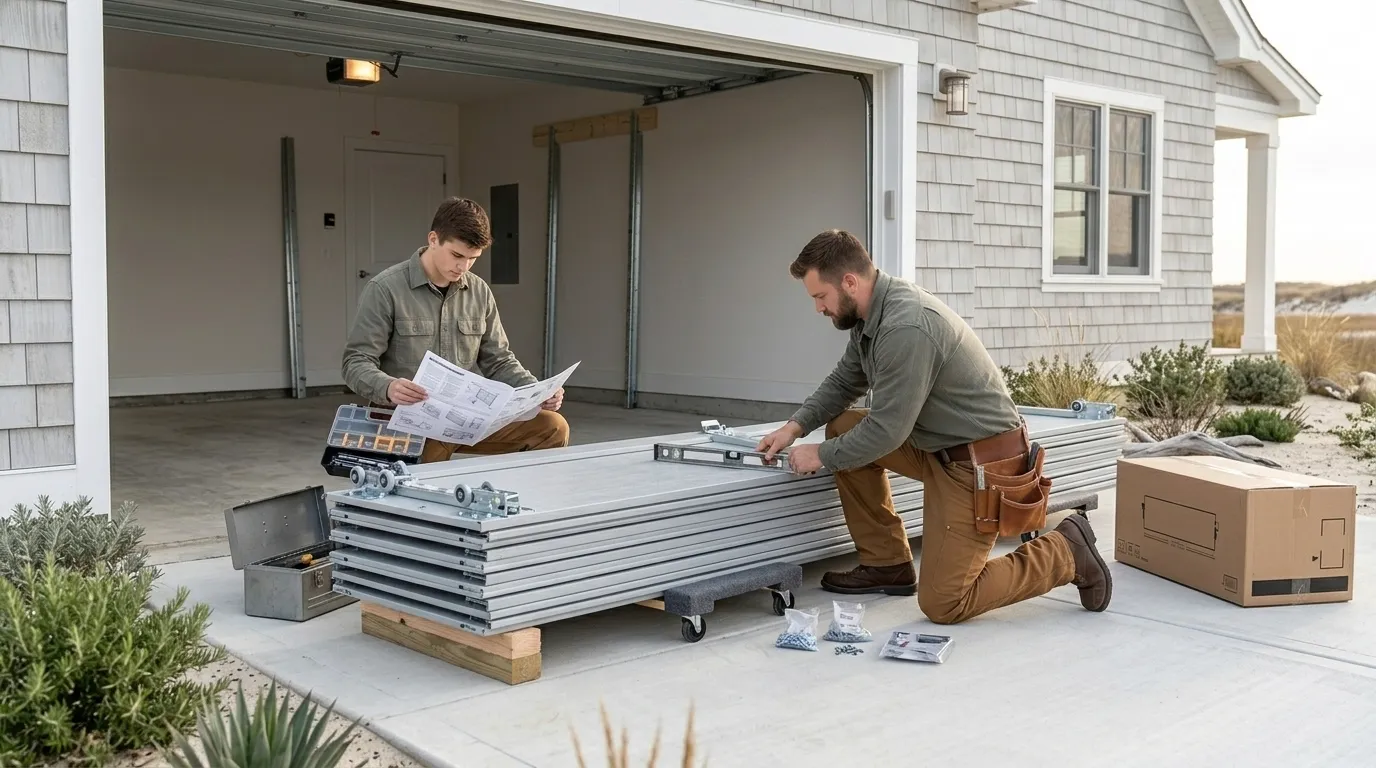 Commercial garage doors