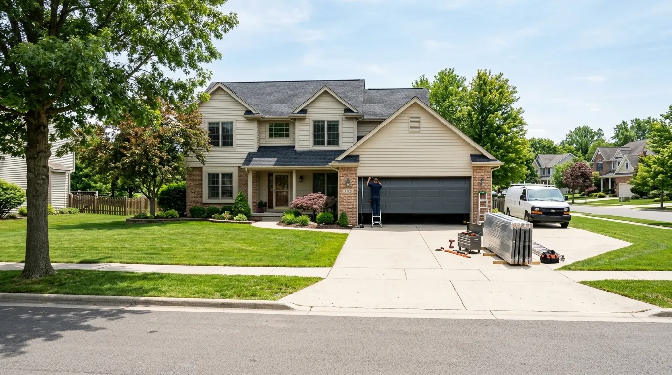 Commercial garage doors