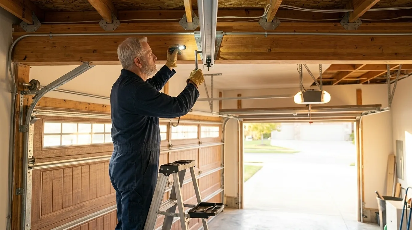 Full-view glass garage door