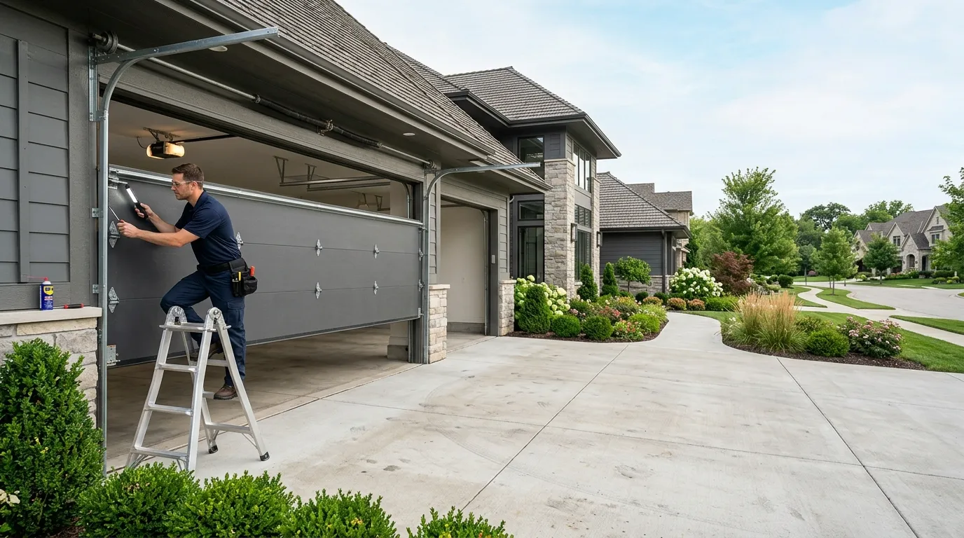 Repaired & tested - Orlando garage door service