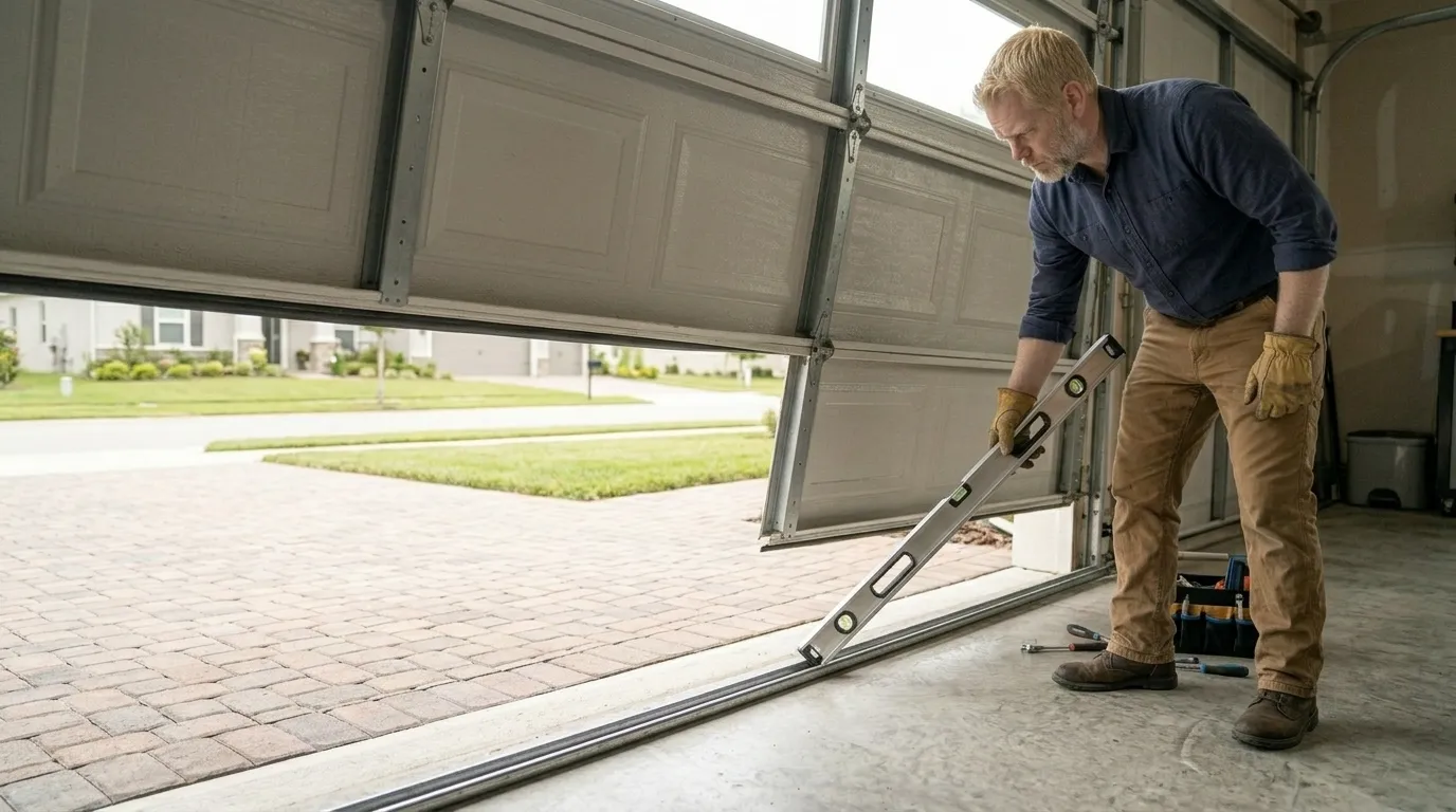 Repaired & tested - Orlando garage door service