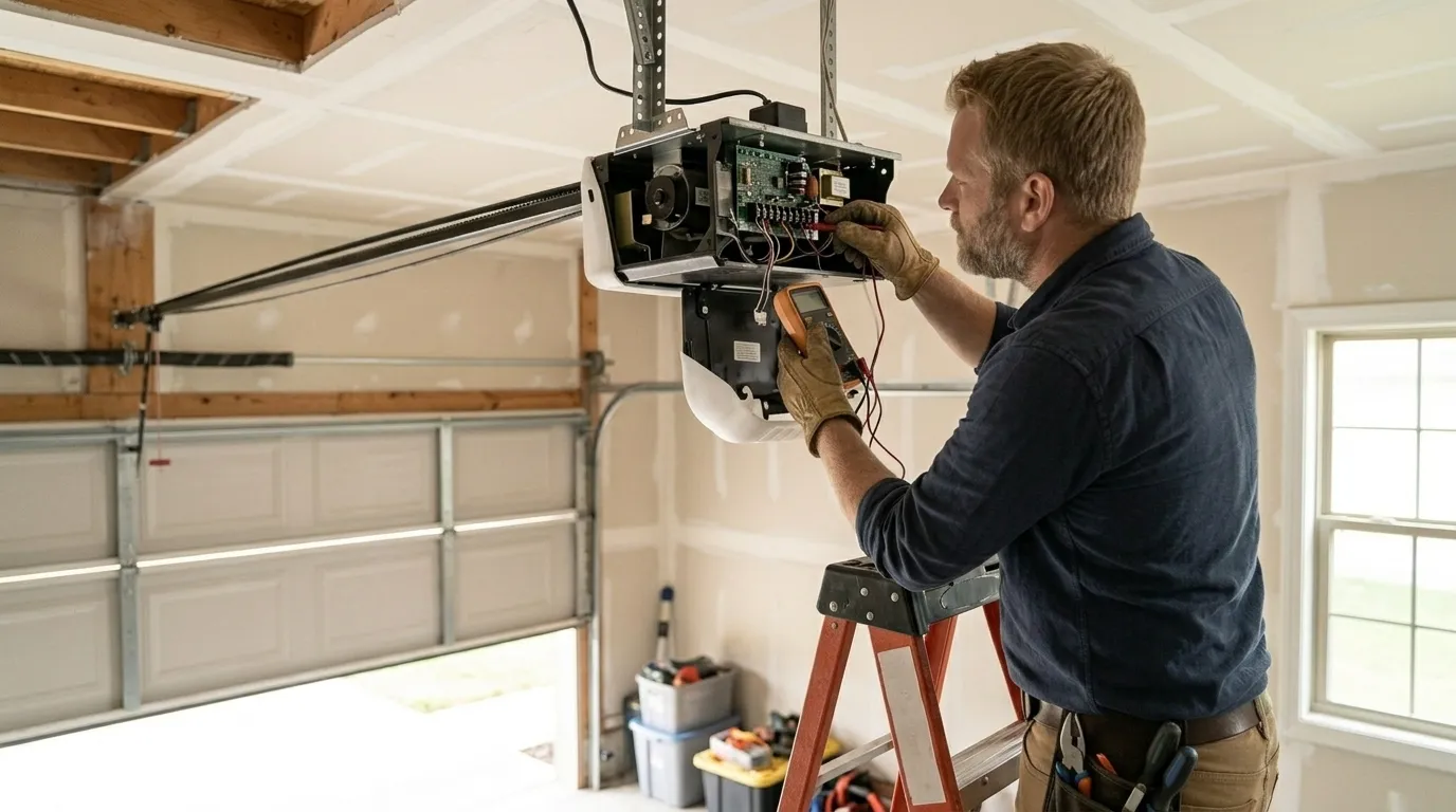 Repaired & tested - Orlando garage door service