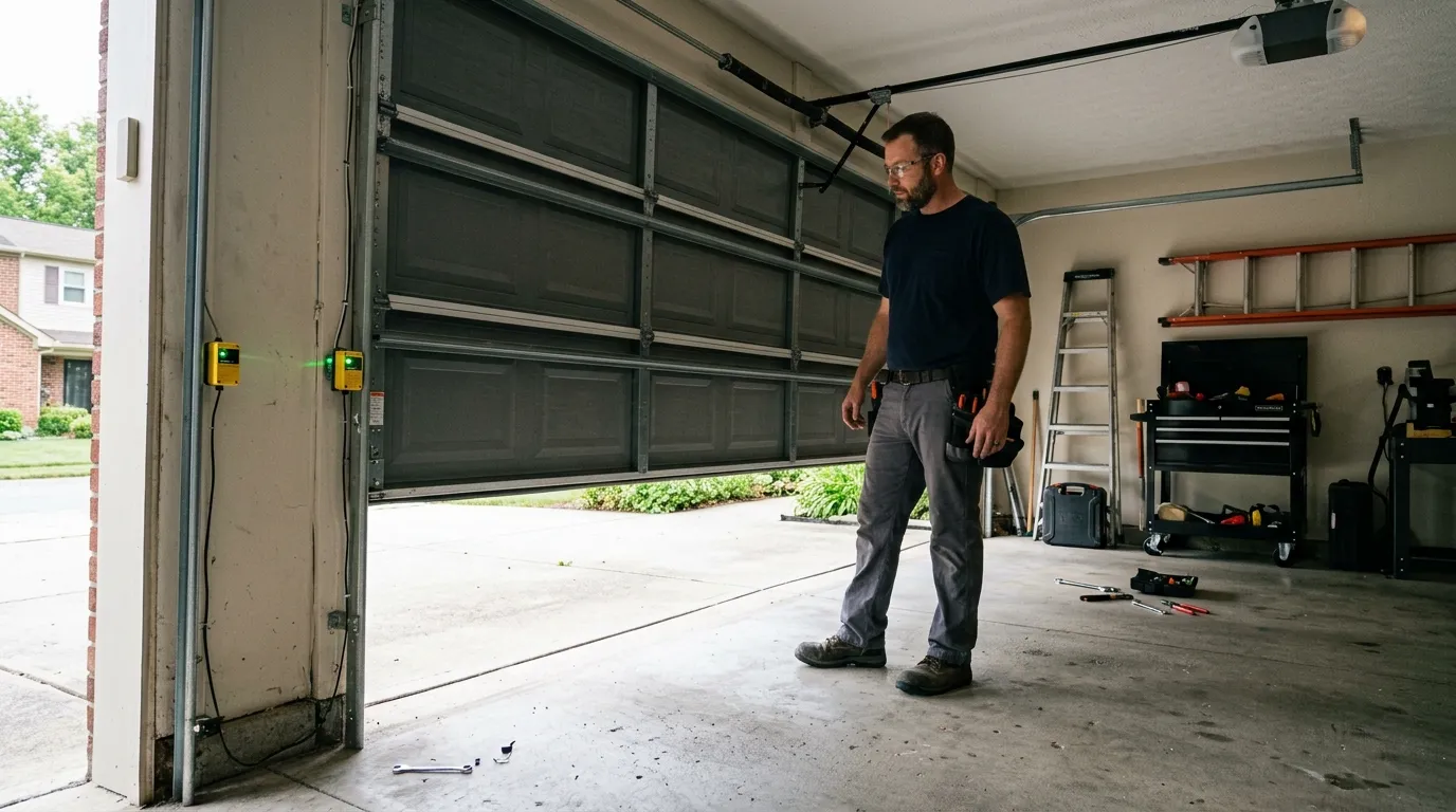 Repaired & tested - Orlando garage door service