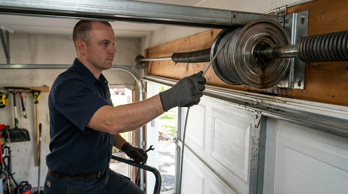 Carriage style garage door