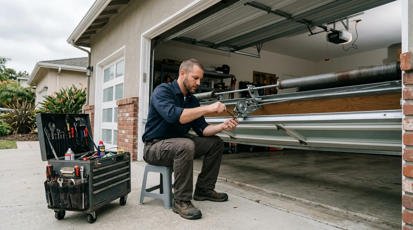 On-site diagnosis - Orlando garage door service