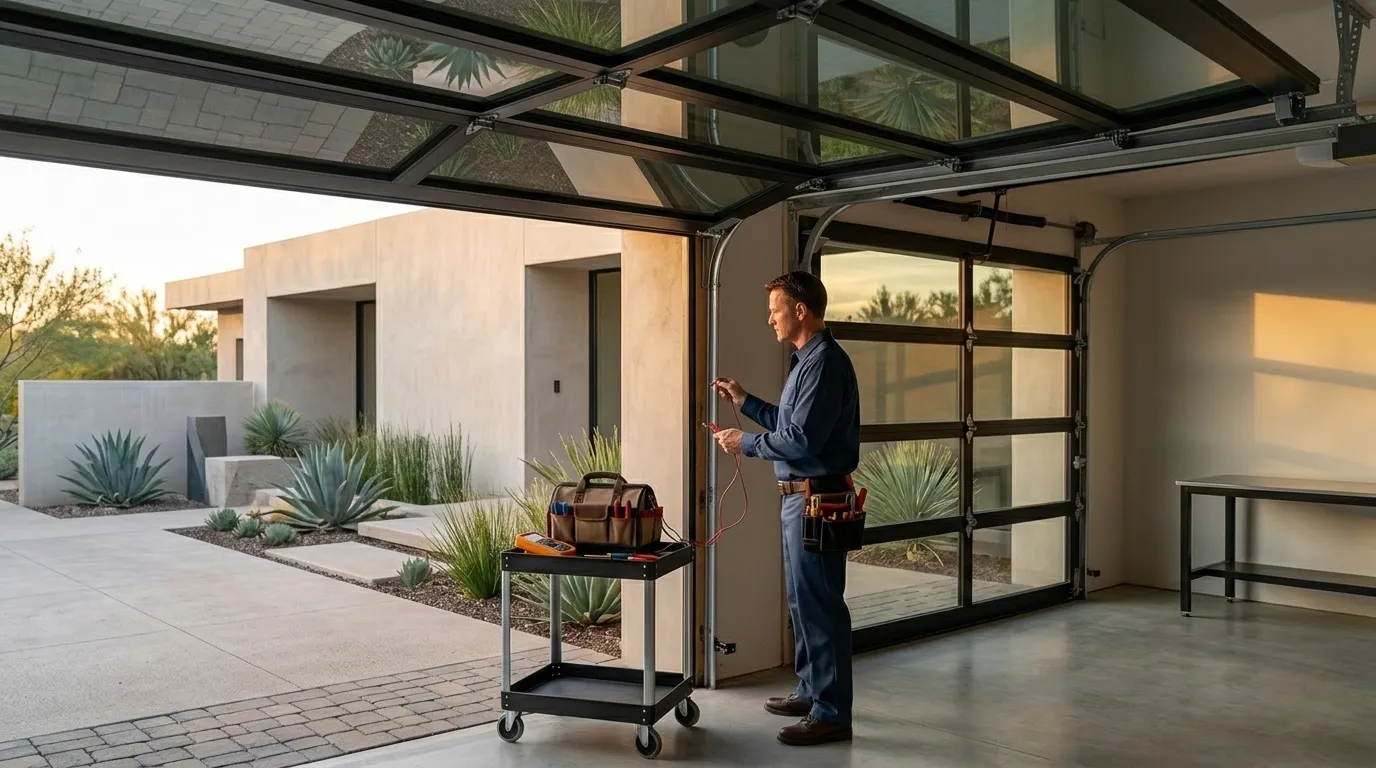 On-site diagnosis - Orlando garage door service