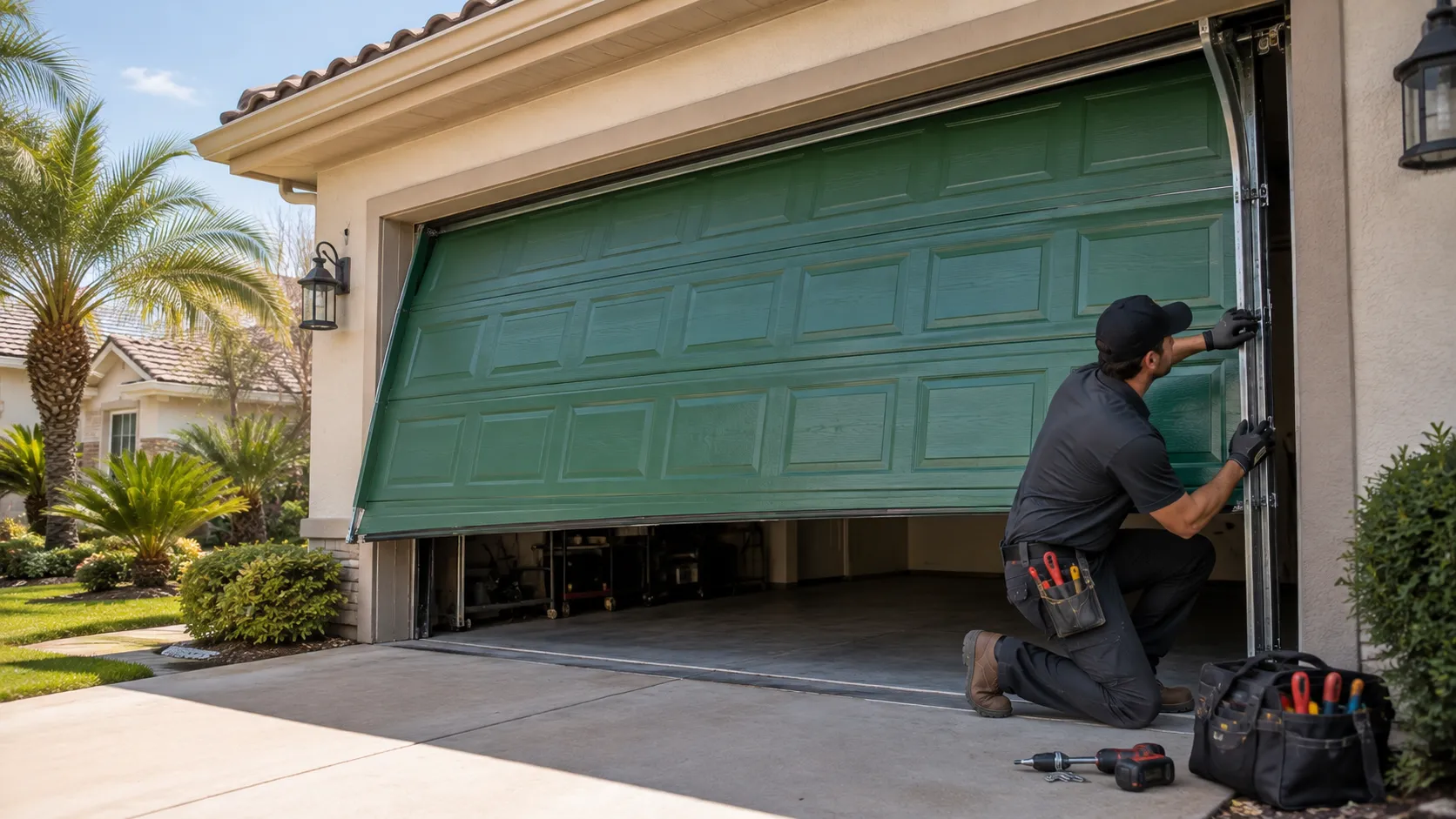Tell us what’s wrong - Orlando garage door service