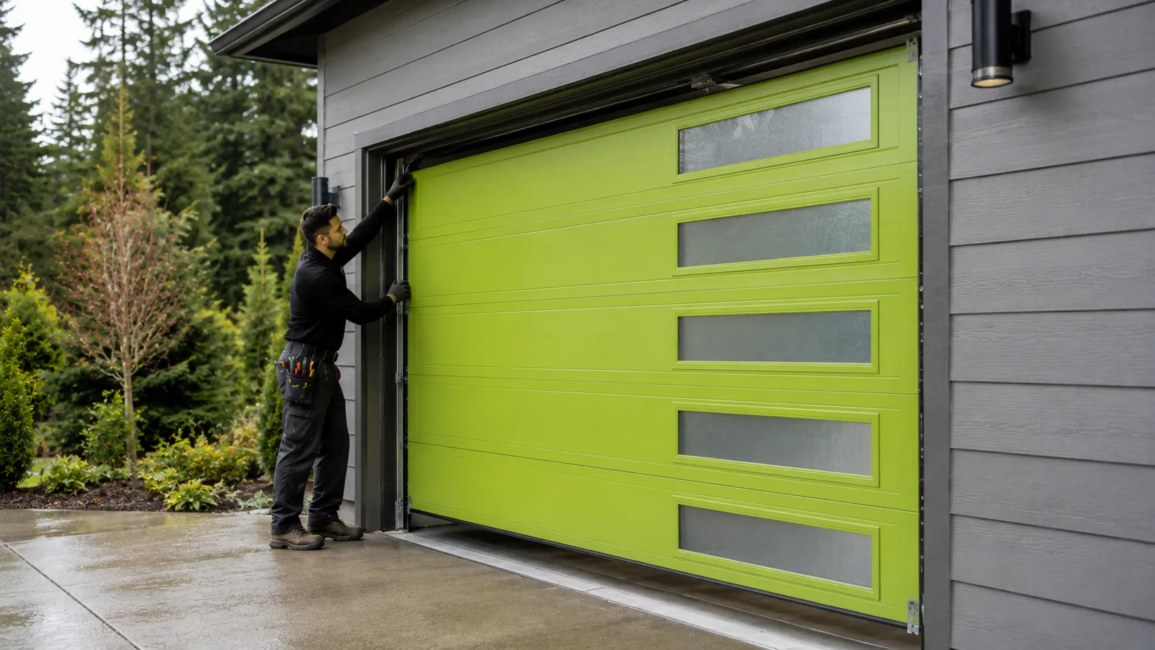 Garage Door Work for Celebration's Newer Housing Stock
